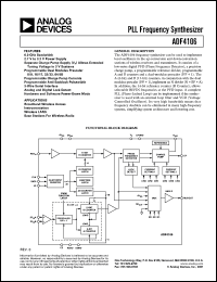 ADF4106BCP Datasheet