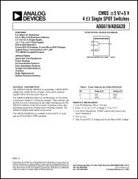 ADG613YRU Datasheet