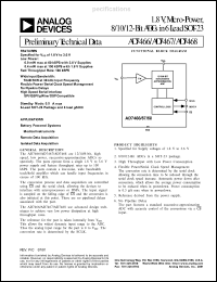 AD7468BRT Datasheet
