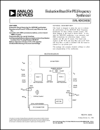 EVAL-ADF4208EB1 Datasheet
