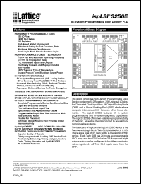 ISPLSI3256E-100LQ Datasheet