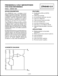 ZR40401N841 Datasheet