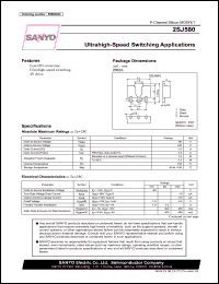 2SJ580 Datasheet