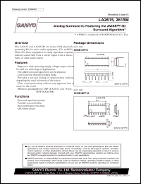 LA2615 Datasheet