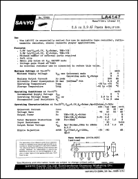 LA4147 Datasheet