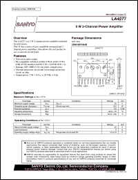 LA4277 Datasheet