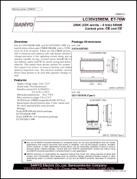 LC35V256ET Datasheet