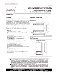 LC35W1000BM-70U Datasheet