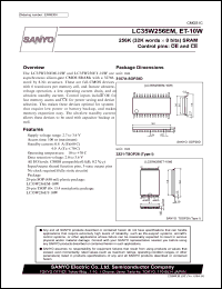LC35W256ET Datasheet