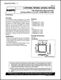 LC587208A Datasheet