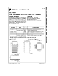54F533FMQB Datasheet