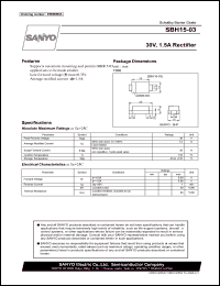 SBH15-03 Datasheet