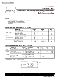 SPI-240-15-T1 Datasheet
