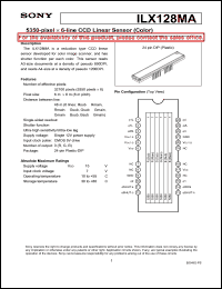 ILX115LA Datasheet