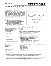 CXP971000 Datasheet