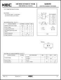 KDR393 Datasheet