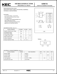 KDR732 Datasheet