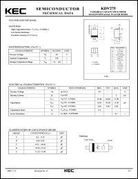 KDV275 Datasheet