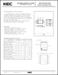 KIC7W241FK Datasheet