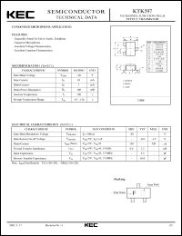 KTK597 Datasheet