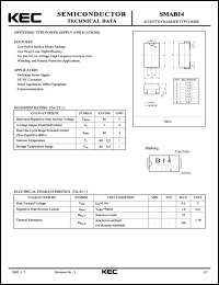 SMAB14 Datasheet