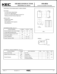 SMAB16 Datasheet