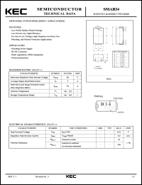 SMAB34 Datasheet