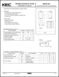 SMAU1D Datasheet