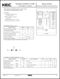 B10A100VIC Datasheet