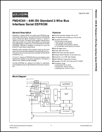 FM24C64FLZ Datasheet