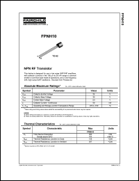 FPNH10 Datasheet