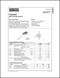 FQA85N06 Datasheet