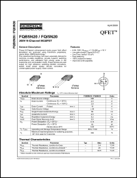 FQB55N06 Datasheet
