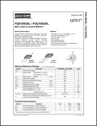 FQD10N20L Datasheet
