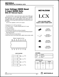 MC74LCX86D Datasheet