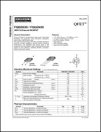 FQD24N08 Datasheet