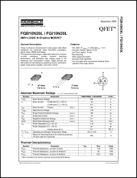 FQI10N20L Datasheet