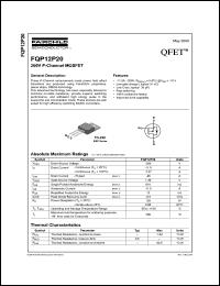 FQP12N20L Datasheet