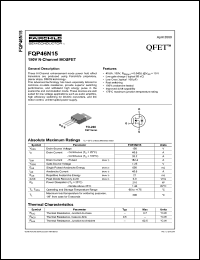 FQP44N10 Datasheet