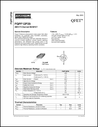 FQPF12N20L Datasheet