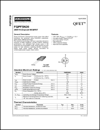 FQPF55N10 Datasheet