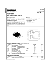 FQS4903 Datasheet