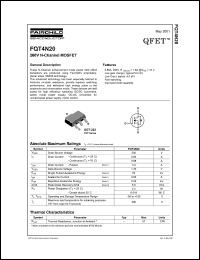 FQT4N20 Datasheet
