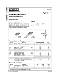 FQU5N20L Datasheet