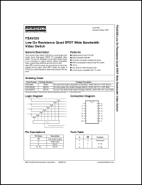 FSAL200 Datasheet