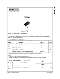 FSB749 Datasheet