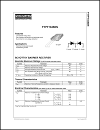 FYPF1010DN Datasheet