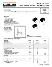 H11G3 Datasheet