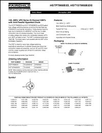 HGT1S7N60B3DS Datasheet