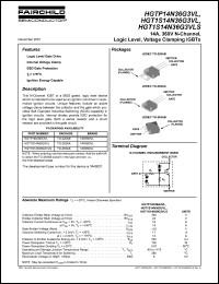 HGTP14N36G3VL Datasheet